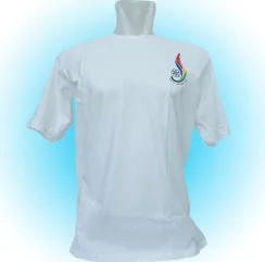 T shirt Polyester Putih