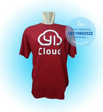 T-Shirt Cotton Combed 30s 1 cloud
