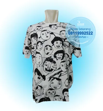 T-Shirt Cotton Combed 20s 1 head_pattern