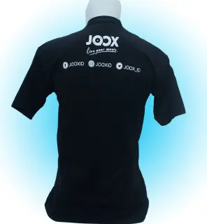 T-Shirt T shirt Combed 30s 2 joox_belakang_lagi_hitam