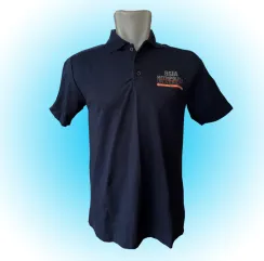 Polo Shirt CVC Dongker Bordir